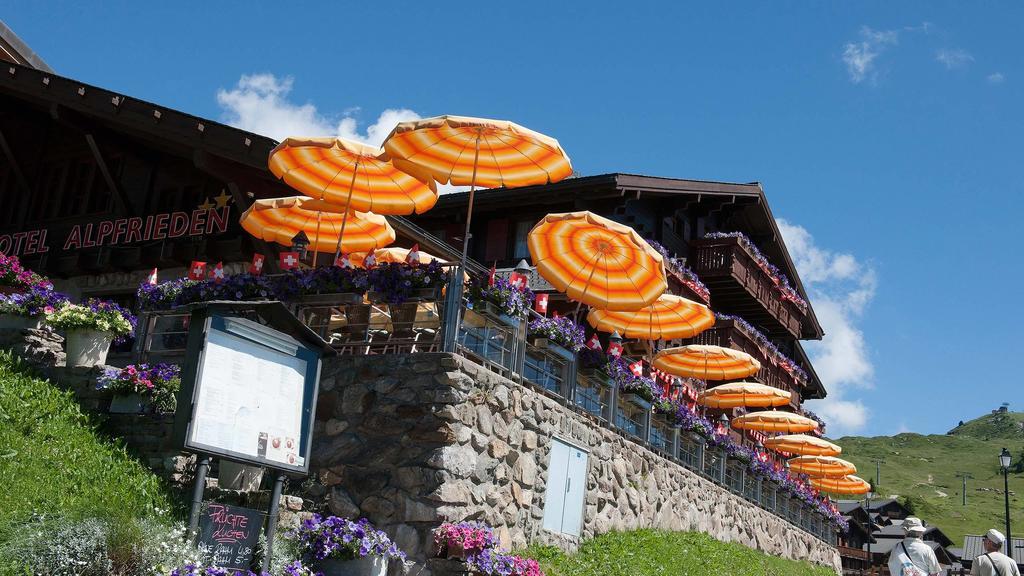 Hotel Alpfrieden Bettmeralp Eksteriør bilde